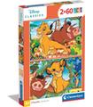 Lion King Puzzles 2x60 Piezas