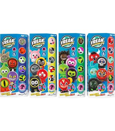 freak-marbles-set-of-5-plus-1-rare-marbl-canicas
