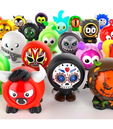 freak-marbles-set-of-5-plus-1-rare-marbl-canicas