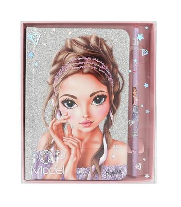 topmodel-bloc-lapiz-glitter-queen