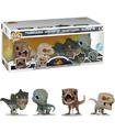 Figura Pop Movies: Jurassic World 3- Jw3 4pk