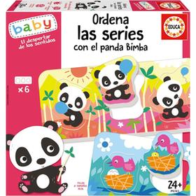 ordena-las-series-con-el-panda-bimba