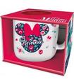 TAZA DESAYUNO CER?MICA 400ML MINNIE EN CAJA REGALO