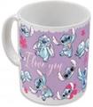 TAZA CER?MICA 325ML CAMBIO COLOR STITCH (CAJA REGALO)