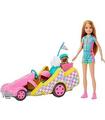 Barbie Stacie Al Rescate Muñeca Con Kart