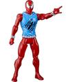 Figura Spiderman Titan Web Warriors - Scarlet Spider