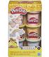 pack-6-botes-play-doh-plastelina-metalizada