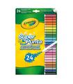 24 Rotuladores Super Punta Super Tips Lavables