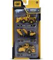 Cat - Metal 3 Pack - 3 Vehiculos De Construccion