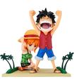 Figura Banpresto One Piece Monkey D. Luffy & Nami