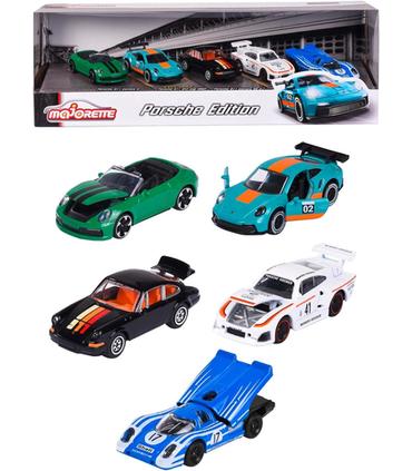 majorette-giftpack-5-coches-porsche-moto
