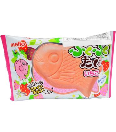 galleta-taiyaki-rellena-crema-de-fresa