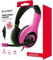 Auricular con Micro Gaming Verde/Rosa Switch