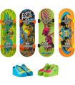 Hot Wheels Skate Neon Pack 4 Surtido