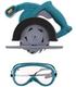 maquina-circular-de-cortar-madera-gafas-proteccion