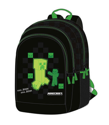 mochila-minecraft-glow-in-the-dark-doble-compartimento