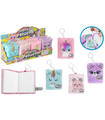 Mini Plush NoteBook W/Key Ring