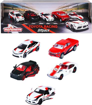 majorette-giftpack-5-coches-toyota-racing