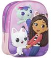 Mochila Infantil 3D Gabby's Dollhouse
