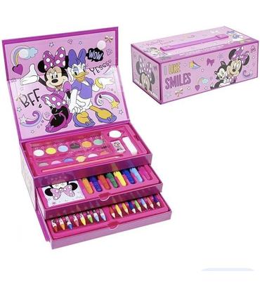 set-papeleria-coloreable-maletin-minnie