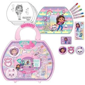 set-papeleria-coloreable-maletin-gabbys