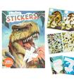 Dino World Libro De Pegatinas Por Numero