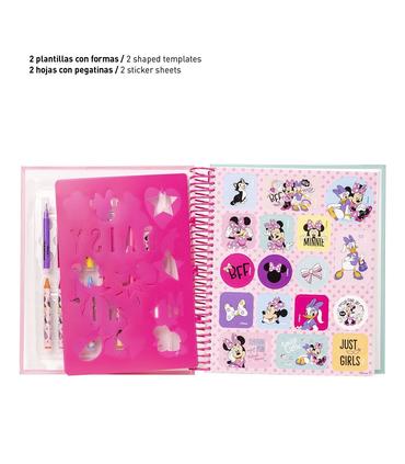 album-actividades-coloreable-minnie