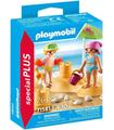 Playmobil 71581 - Niños Con Castillo De Arena