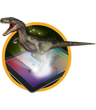 arqueojugando-velociraptor-fosforescente