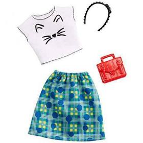 barbie-look-completo-falda-cuadros