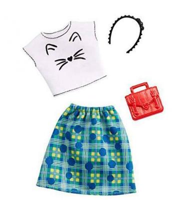 barbie-look-completo-falda-cuadros