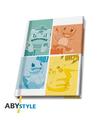 Cuaderno Pokemon A5 Notebook Kanto Starters