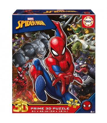 puzzle-spider-man-3d-lenticular-puzzle-300-piezas