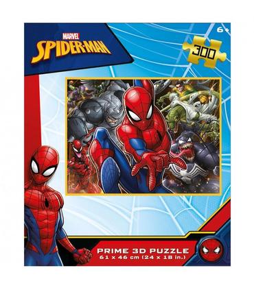 puzzle-spider-man-3d-lenticular-puzzle-300-piezas