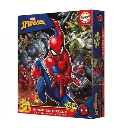 puzzle-spider-man-3d-lenticular-puzzle-300-piezas