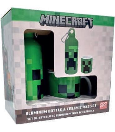 taza-ceramica-cantimplora-aluminio-500-minecraft