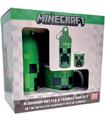 Taza Ceramica + Cantimplora Aluminio 500 Minecraft