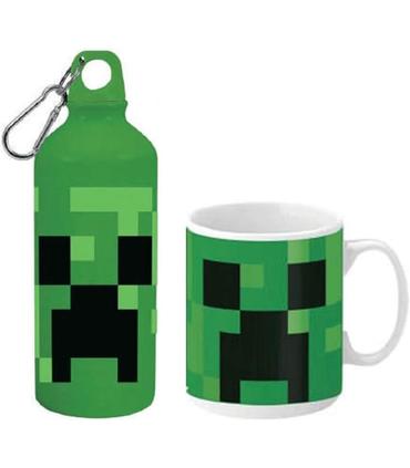 taza-ceramica-cantimplora-aluminio-500-minecraft