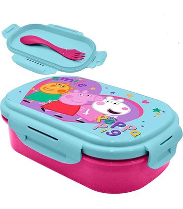 sandwichera-con-cubierto-peppa-pig