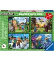 Minecraft Puzzle 4x100 Bumper Pack