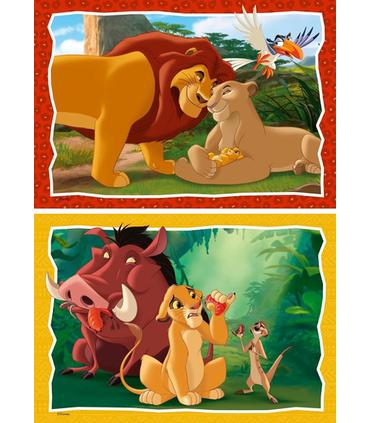 puzzle-el-rey-leon-2-puzzles-de-24-piezas