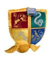 HARRY POTTER - GOLDEN SNITCH PLUSH CREST PILLOW