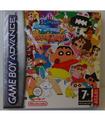 SHINCHAN CONTA LOS MUÑECOS DE SHOCK GAHN GAME BOT ADVANCE -