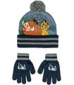 Conjunto 2 Piezas ( Guantes + Gorro ) Rey Leon