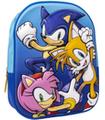 Mochila Infantil 3D Sonic