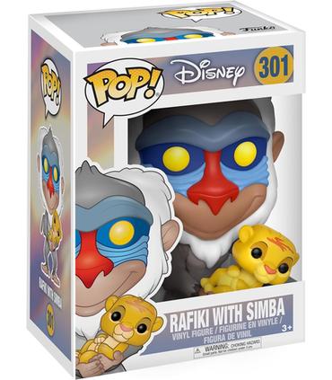 figura-funko-the-lion-king-pop-rafiki-with-simba