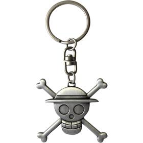 one-piece-porte-cles-3d-skull-luffy