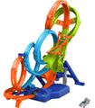 Hot Wheels Action Colision De 4 Loopings