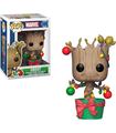 Figura Funko Pop! Bobble: Marvel: Holiday Groot W/ Li