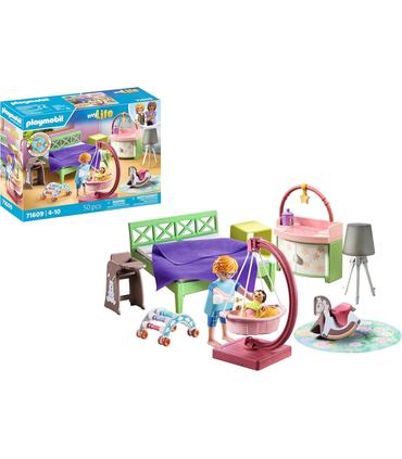 playmobil-71609-dormitorio-con-zona-de-juegos-bebe